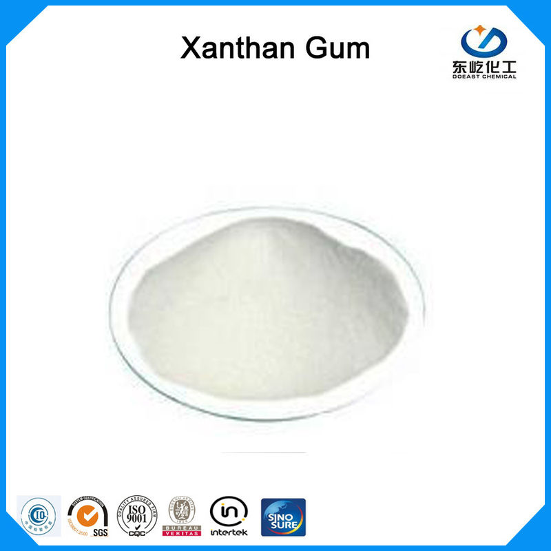 Ice Cream Xanthan Gum Food Grade Corn Starch Raw Material 99% Purity 25kg Drum Package