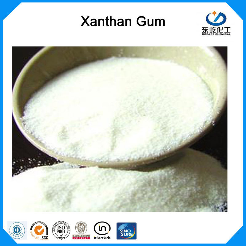 High Molecular Weight Xanthan Gum Powder Soluble In Water ISO Certificated
