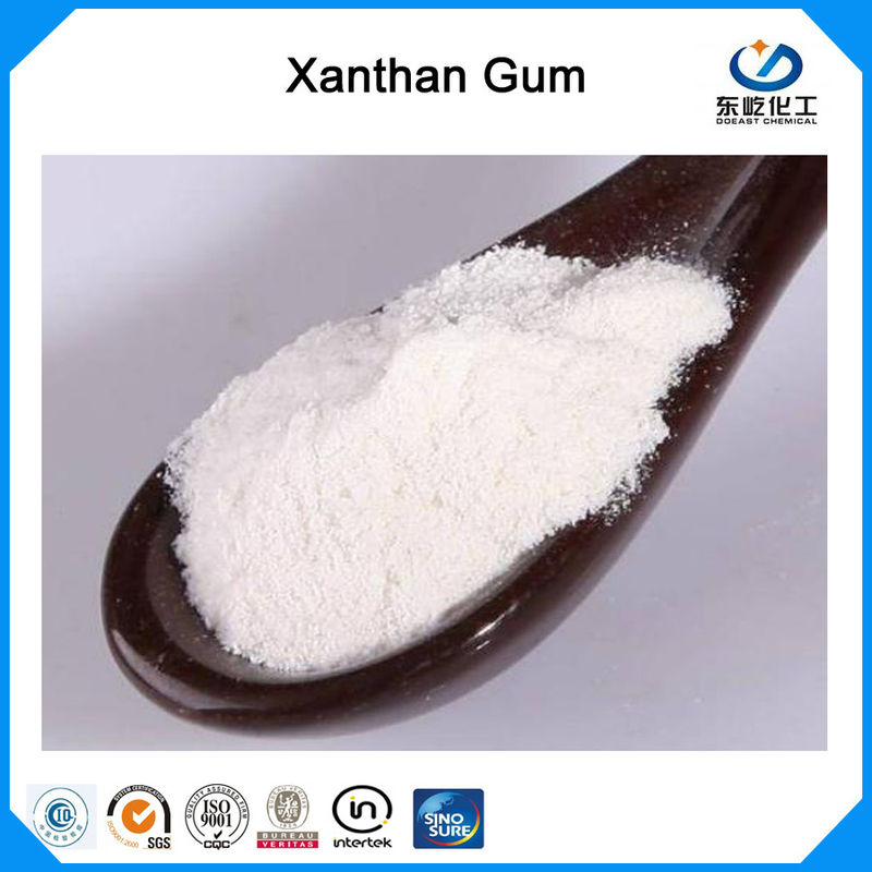 CAS 11138-66-2 Xanthan Gum Stabilizer High Shear Thinning Stability Cream White Color